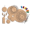 Picture of I Craft DIY Mandala Art Kit - 6 Articles