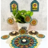 Picture of i Craft DIY Traditional Mandala Art Kit - 6 Articles