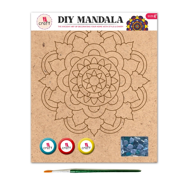 Picture of i Craft DIY Mandala Art - 4"