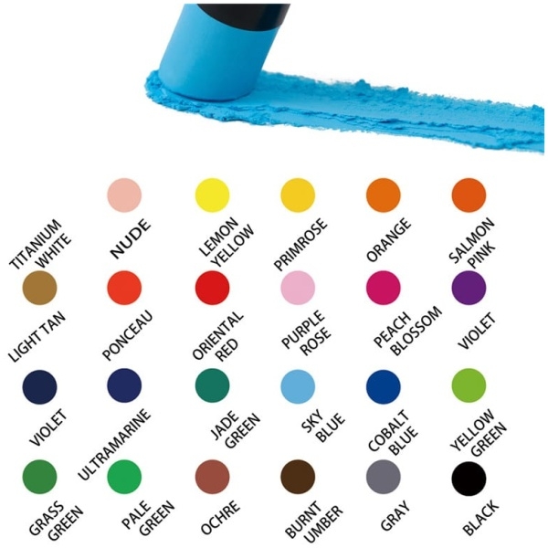 Picture of Himi Miya Artists' Oil Pastels Set - 24 Colours