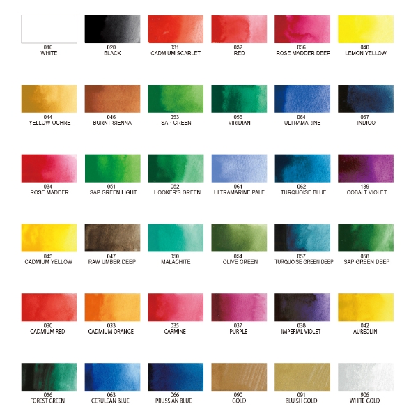 Picture of Kuretake Gansai Tambi Watercolour Set of 36
