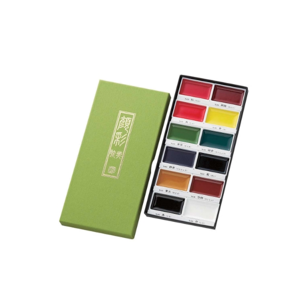Picture of Kuretake Gansai Tambi Water Colours Set Of 12
