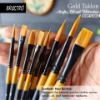Picture of Brustro Gold Taklon Short Handle Brush Set of  8 