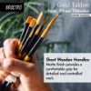 Picture of Brustro Gold Taklon Short Handle Brush Set of  8 
