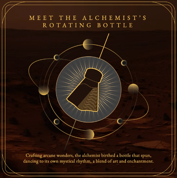 Picture of Endless Alchemy Fountain Pen Inks - Drops of Mars 45 ml