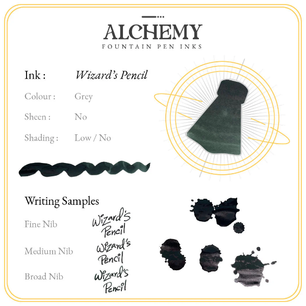 Picture of Endless Alchemy Fountain Pen Inks - Wizards Pencil 45 ml