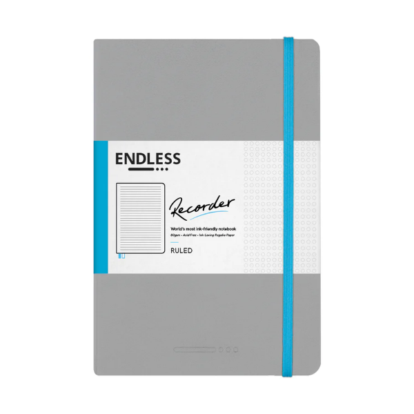 Picture of Endless Recorder Notebook Mountain Snow-A5