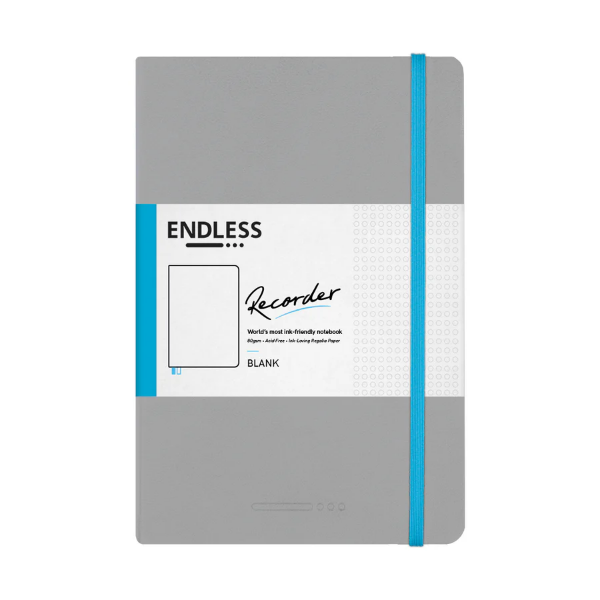 Picture of Endless Recorder Notebook Mountain Snow-A5