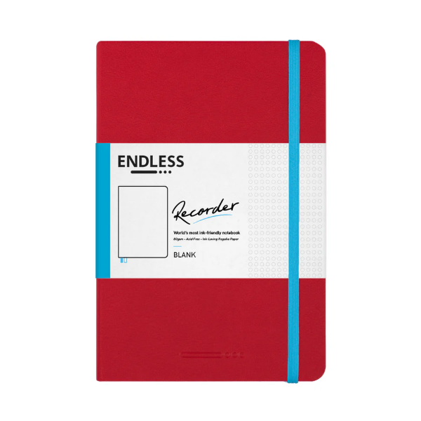 Picture of Endless Recorder Notebook Crimson Sky-A5  