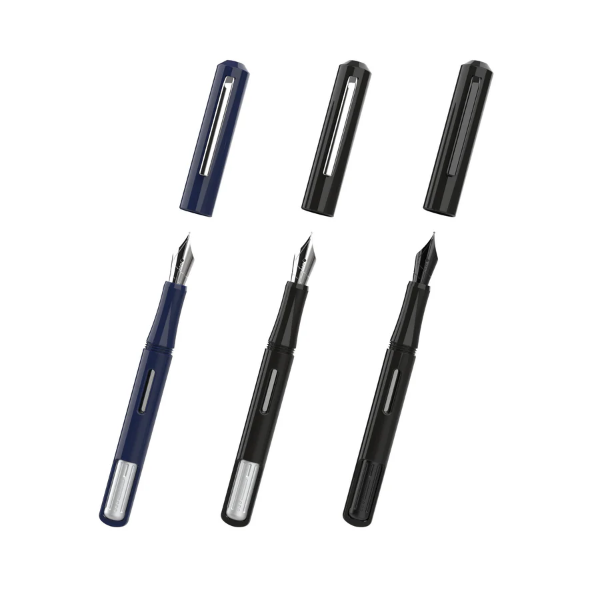 Picture of Endless Captiva Torque-Filler Fountain Pen-Deep Ocean Chrome