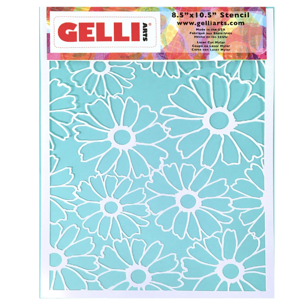 Picture of Gelli Arts Stencil 8x10inch