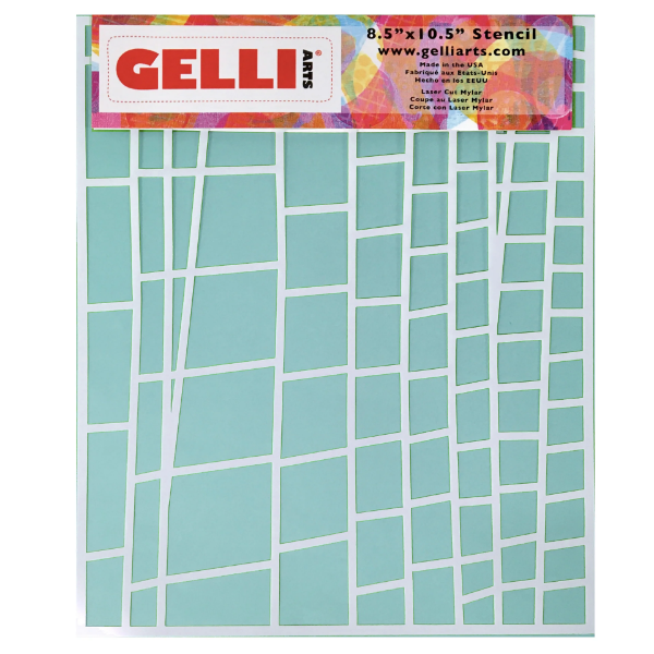 Picture of Gelli Arts Stencil 8x10inch