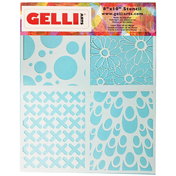 Picture of Gelli Arts Stencil 8x10inch