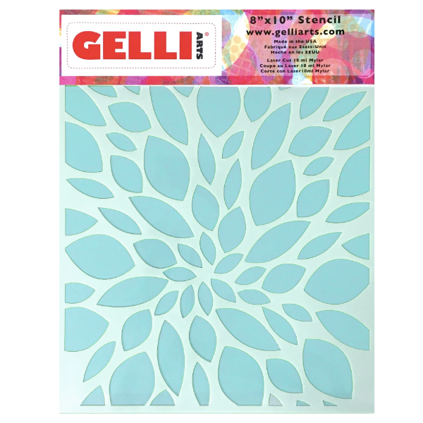 Picture of Gelli Arts Stencil 8x10inch