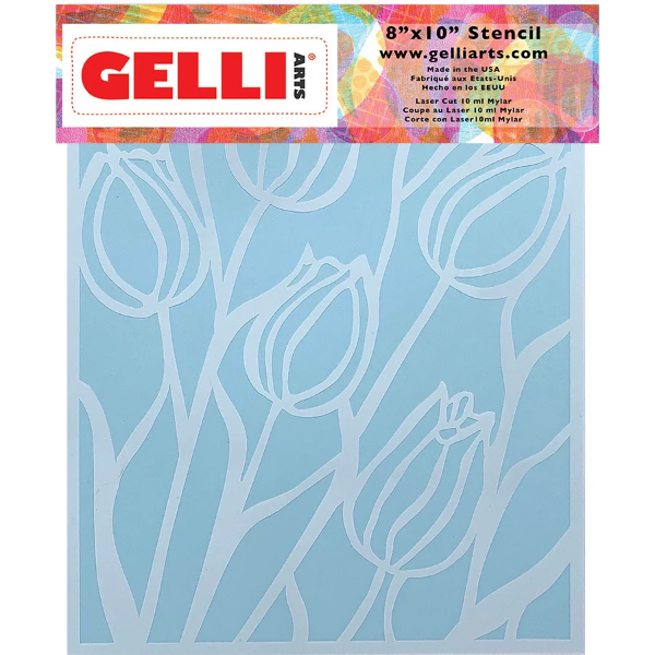 Picture of Gelli Arts Stencil 8x10inch