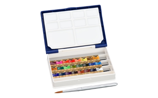 Picture of Holbein Artist Watercolour Half Pan Set Of 24
