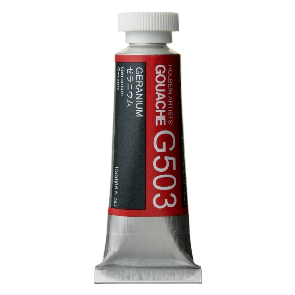 Picture of Holbein Gouache Geranium A 15ml -G503                                                                                                                                                                                                                                                                                                                                                                           
