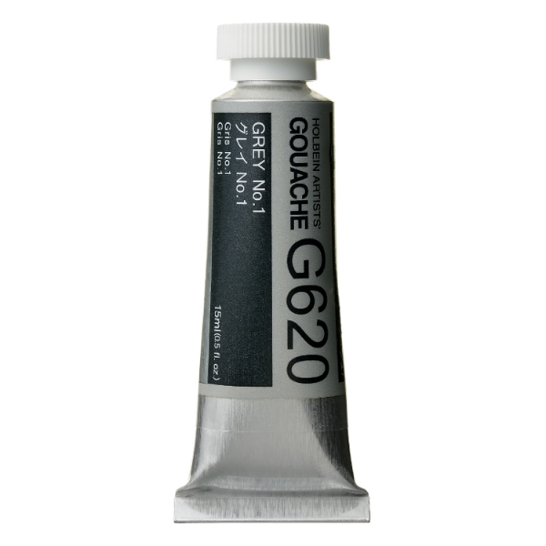 Picture of Holbein Gouache Grey 1 A 15ml -G620                                                                                                                                                                                                                                                                                                                                                                             