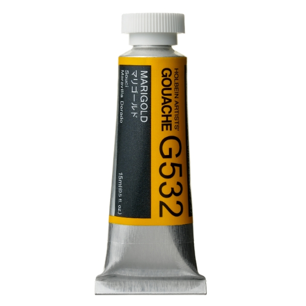 Picture of Holbein Gouache Marigold C 15ml -G532                                                                                                                                                                                                                                                                                                                                                                           