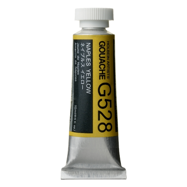 Picture of Holbein Gouache Naples Yellow C 15ml -G528                                                                                                                                                                                                                                                                                                                                                                      