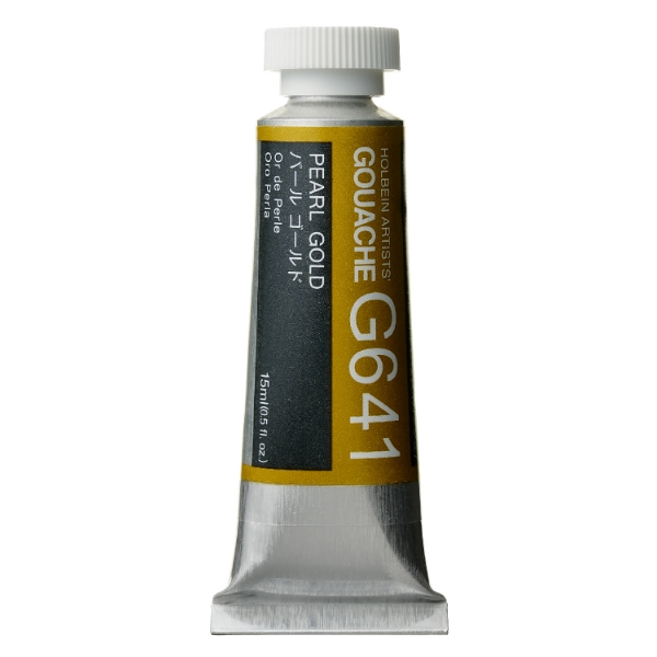 Picture of Holbein Gouache Pearl Gold C 15ml -G641                                                                                                                                                                                                                                                                                                                                                                         