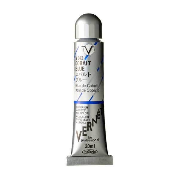 Picture of Holbein AOC Cobalt Blue E 20ml -V043                                                                                                                                                                                                                                                                                                                                                                            