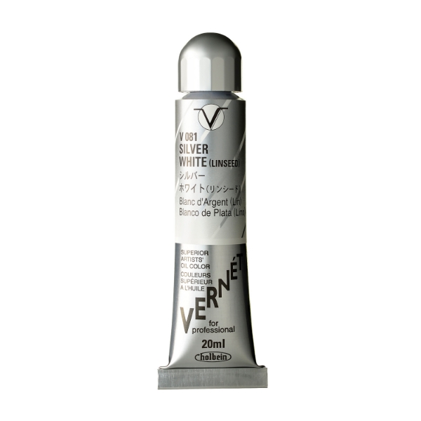 Picture of Holbein AOC Silver White -Linseed C 20ml -V081                                                                                                                                                                                                                                                                                                                                                                  