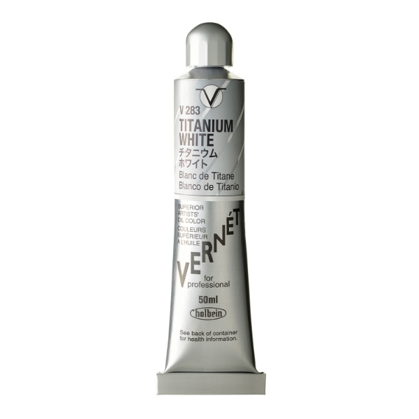 Picture of Holbein AOC Titanium White 50ml -V283                                                                                                                                                                                                                                                                                                                                                                           
