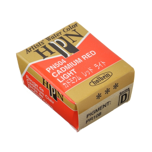 Picture of Holbein PWC Cadmium Red Light D -PN504                                                                                                                                                                                                                                                                                                                                                                          