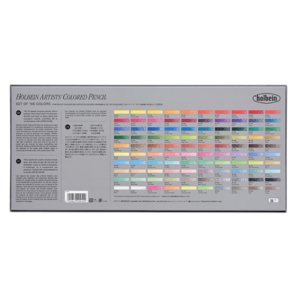 Picture of HOLBEIN ARTIST COLORED PENCIL SET OF 100-OP940                                                                                                                                                                                                                                                                                                                                                                  
