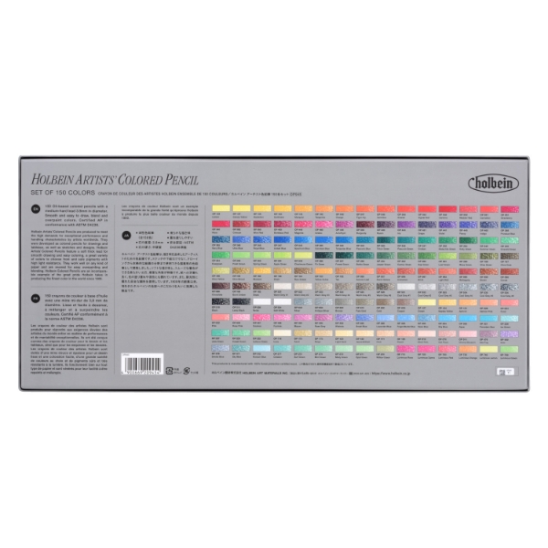 Picture of HOLBEIN ARTIST COLORED PENCIL SET OF 150-OP945                                                                                                                                                                                                                                                                                                                                                                  