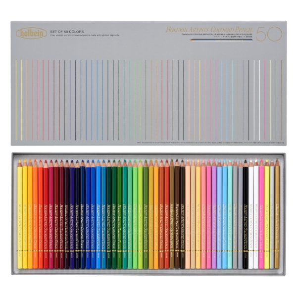 Picture of HOLBEIN ARTIST COLORED PENCIL SET OF 50-OP935                                                                                                                                                                                                                                                                                                                                                                   
