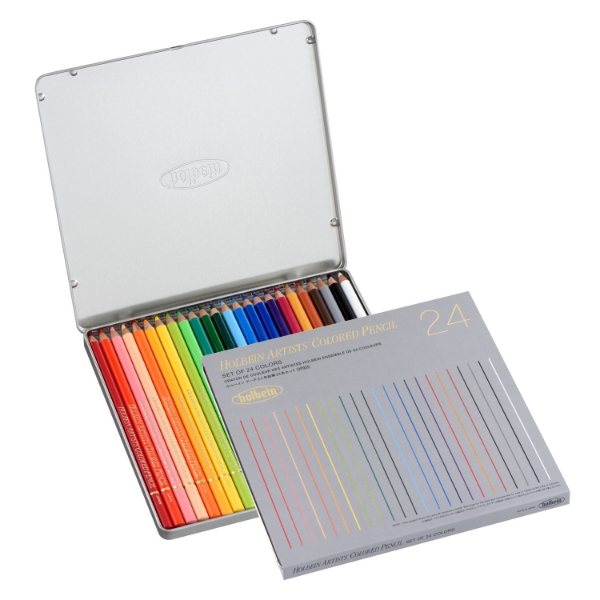 Picture of Holbein Color Pencil 24 Color Set -OP920                                                                                                                                                                                                                                                                                                                                                                        