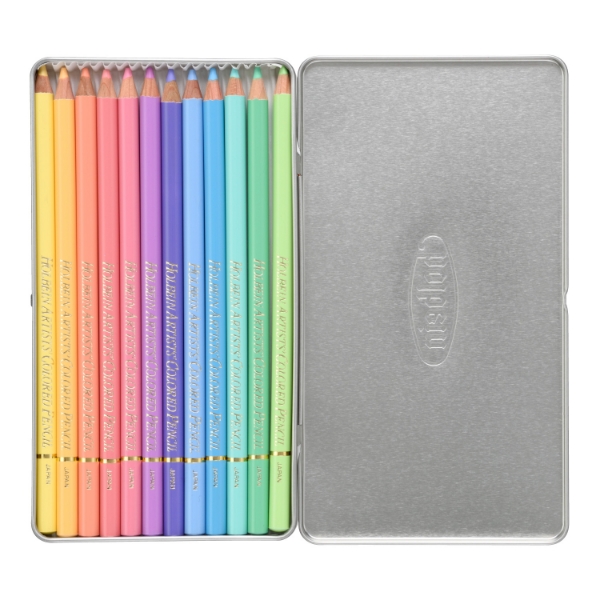 Picture of Holbein Color Pencil Set of 12C SOFT PASTEL set -OP903