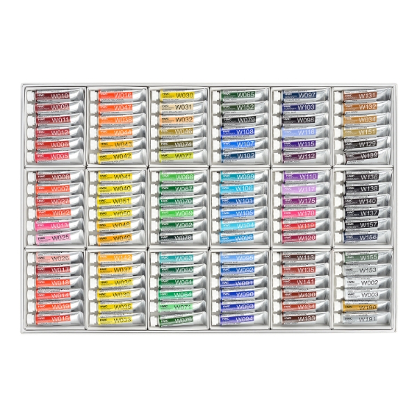 Picture of Holbein Artist Water Colour Set of 108X5ml - W422                                                                                                                                                                                                     