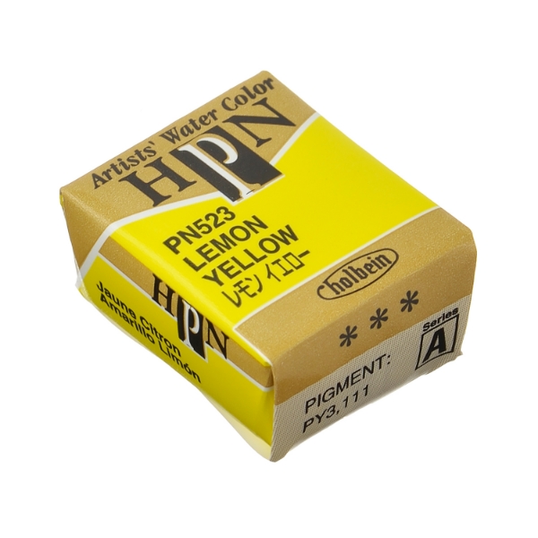 Picture of Holbein PWC Lemon Yellow A -PN523                                                                                                                                                                                                                                                                                                                                                                               