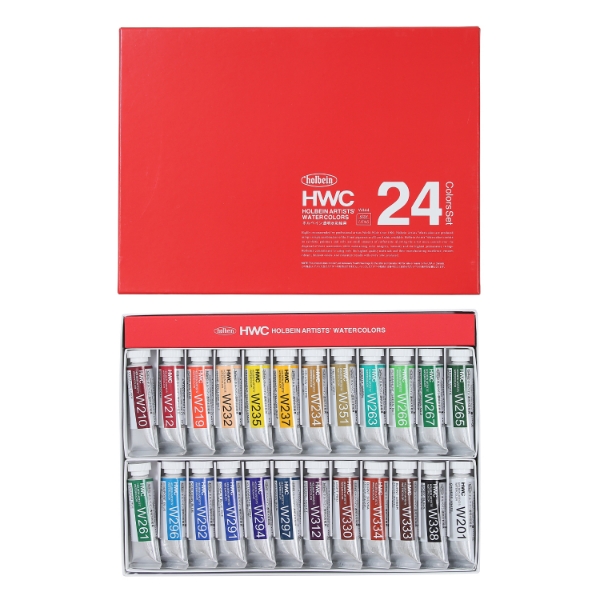 Picture of Holbein  Artist Watercolour Set 24X15ml -W444     