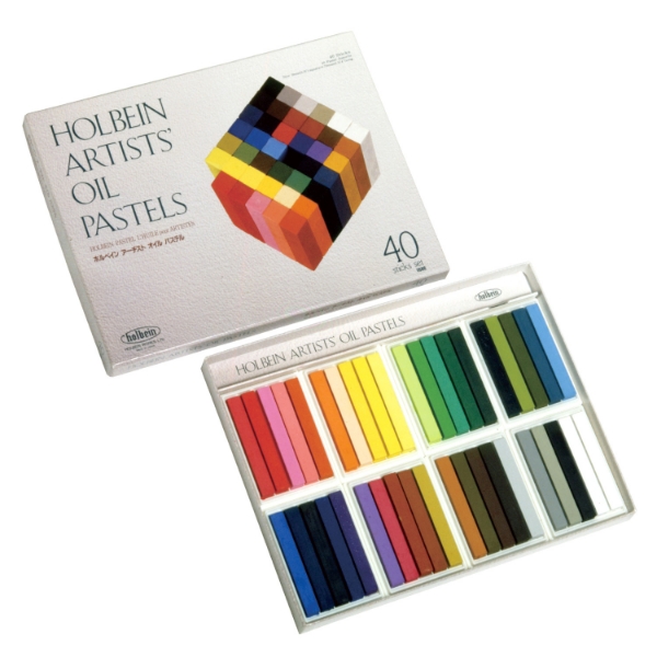 Picture of HOLBEIN OIL PASTEL SET OF 40 COLORS -U686                                                                                                                                                                                                                                                                                                                                                                       