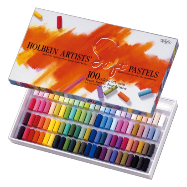 Picture of HOLBEIN SOFT PASTEL 100 COLOR SET -S956                                                                                                                                                                                                                                                                                                                                                                    