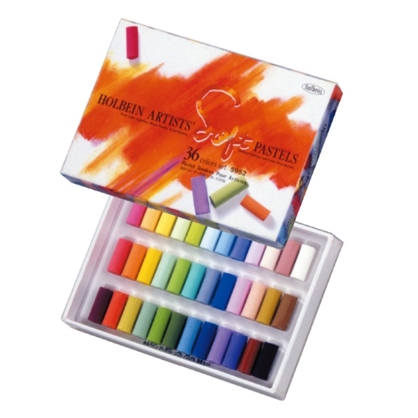 Picture of HOLBEIN SOFT PASTEL 36 COLOR SET -S952                                                                                                                                                                                                                                                                                                                                                                     