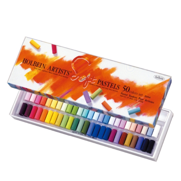 Picture of HOLBEIN SOFT PASTEL 50 COLOR SET -S954                                                                                                                                                                                                                                                                                                                                                                     