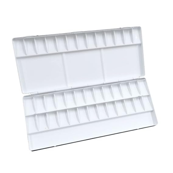 Picture of HOLBEIN WC ALUMINUM PALETTE NO.20 39WELLS-210140                                                                                                                                                                                                                                                                                                                                                                