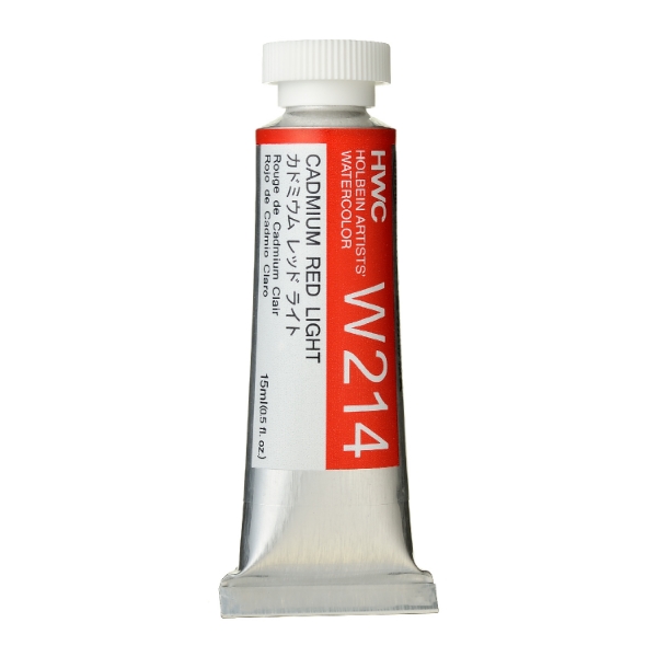 Picture of HOLBEIN AWC CADMIUM RED LIGHT E 15ML (W214)                                                                                                                                                                                                                                                                                                                                                                     