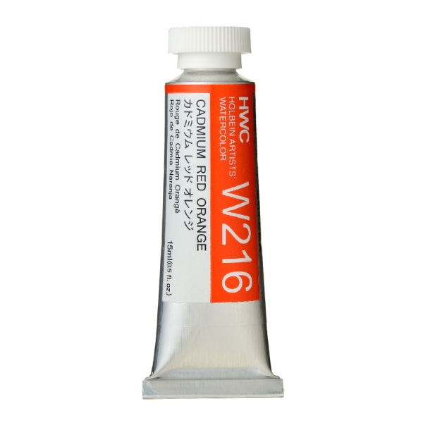 Picture of HOLBEIN AWC CADMIUM RED ORANGE E 15ML (W216)                                                                                                                                                                                                                                                                                                                                                                    