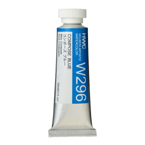 Picture of HOLBEIN AWC COMPOSE BLUE A 15ML (W296)                                                                                                                                                                                                                                                                                                                                                                          