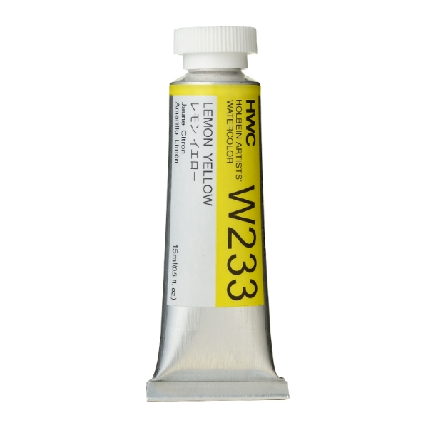 Picture of HOLBEIN AWC LEMON YELLOW A 15ML (W233)                                                                                                                                                                                                                                                                                                                                                                          