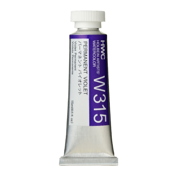 Picture of HOLBEIN AWC PERMANENT VIOLET B 15ML (W315)                                                                                                                                                                                                                                                                                                                                                                      