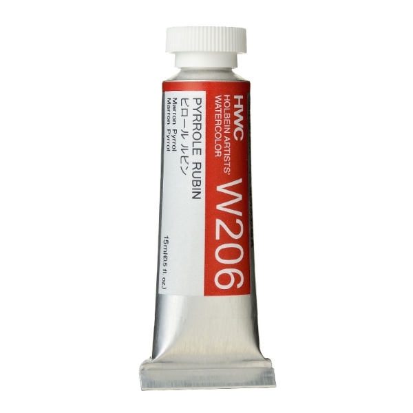 Picture of HOLBEIN AWC PYRROLE RUBIN A 15ML (W206)                                                                                                                                                                                                                                                                                                                                                                         