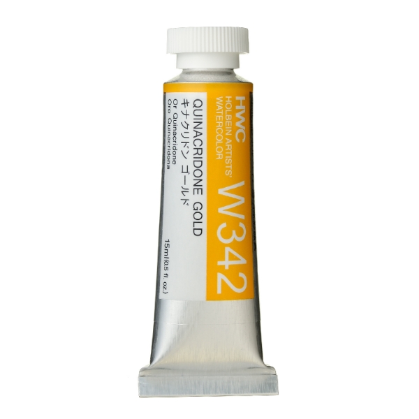 Picture of HOLBEIN AWC QUINACRIDONE GOLD C 15ML (W342)                                                                                                                                                                                                                                                                                                                                                                     