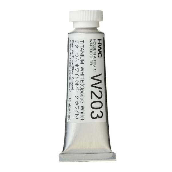 Picture of Holbein AWC Titanium White A 15ml (W203)                                                                                                                                                                                                                                                                                                                                                                        